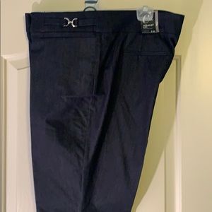 NY&C Dark Blue Crosby Pant Stretch Size 16 Tall